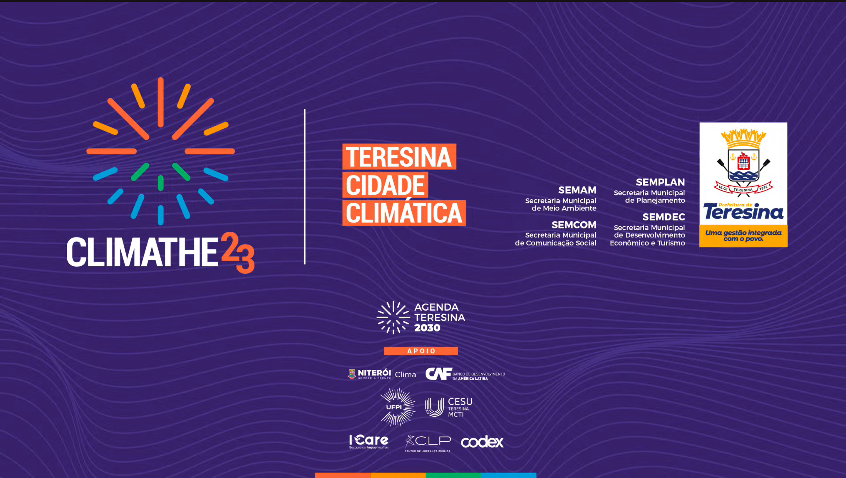 CLIMATHE 2023 - Teresina cidade climática | Agenda Teresina 2030