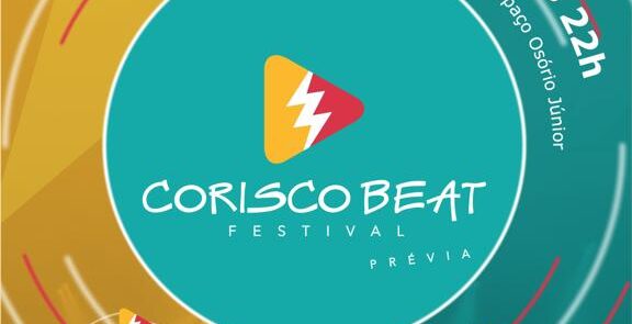 Lançamento do Festival Corisco Beat terá workshops e shows gratuitos nesta sexta-feira