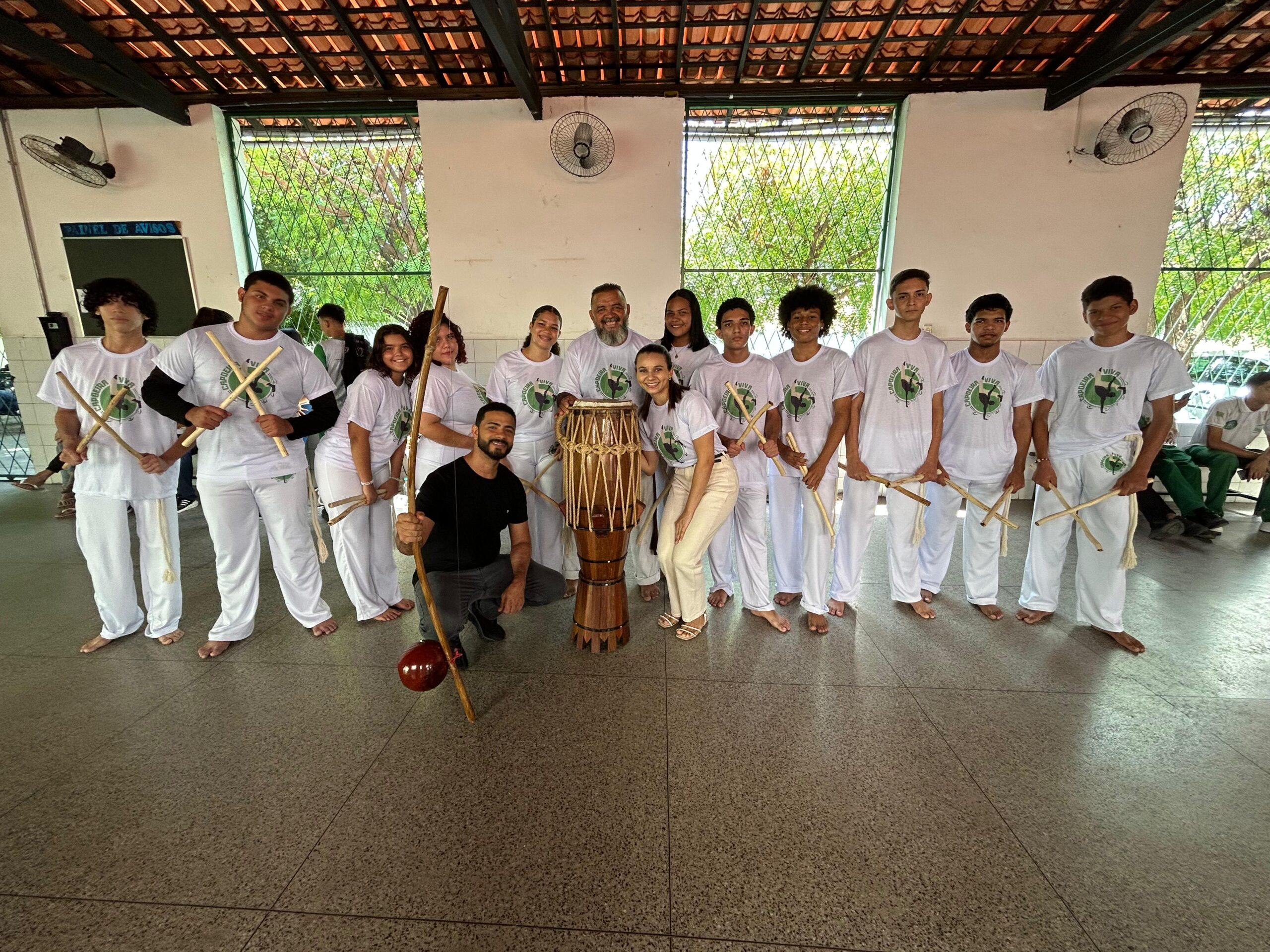 Projeto “Capoeira Viva” Leva Cultura e Esporte às Escolas Públicas de Piauí