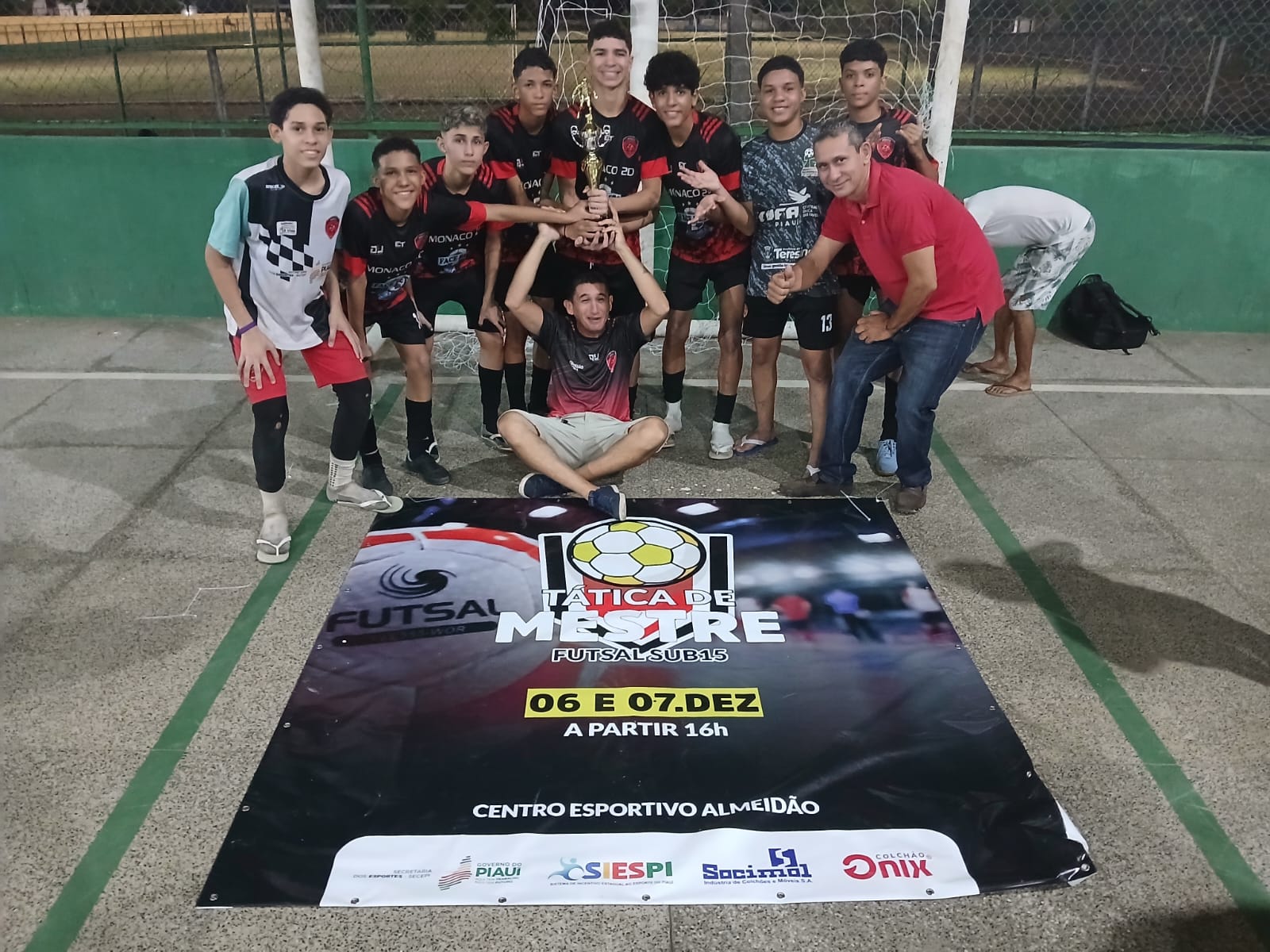 Projeto “Tática de Mestre” Promove o Desenvolvimento Esportivo entre Adolescentes de Teresina